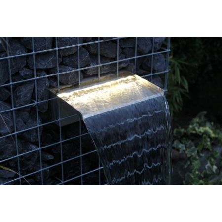 Cascade NIAGARA WALL Inox LED 30cm 