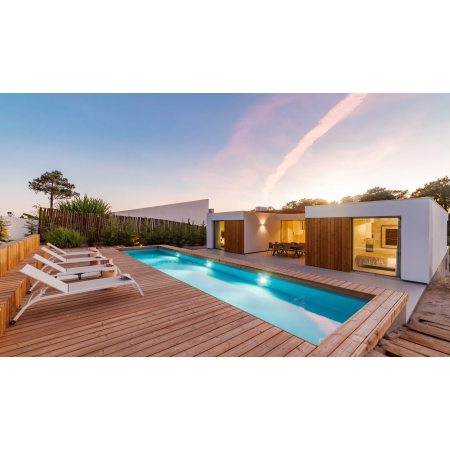 Piscine Bois Supreme Rectangulaire 1220x520x145 cm