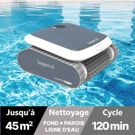 Robot Piscine Fond Parois et Ligne d'eau IMPERIAL