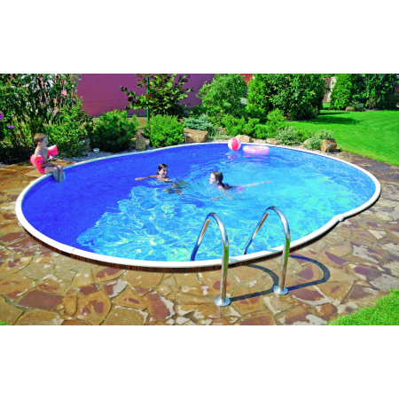 Piscine Acier avec cadre en Bois Azuro 550x370x120cm