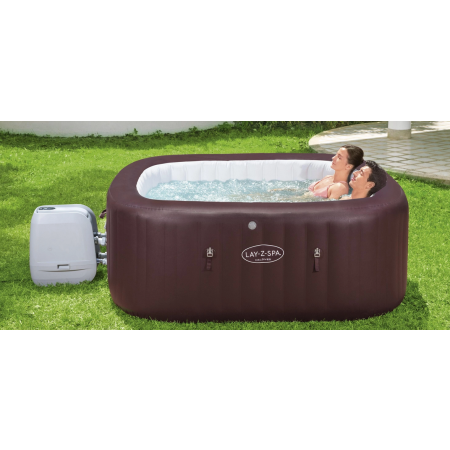 Spa carré Lay- Z Maldives Hydrojet Pro 2,01 m x 2,01 m x 80 cm  pour 5-7 personnes 