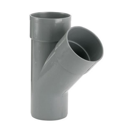 Raccord PVC évacuation Culotte Simple 45° 100mm MFF