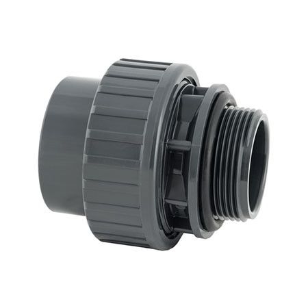 Raccord union filetée 50x1"1/2 avec joint torique