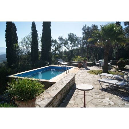 Piscine bois Rectangulaire UBBINK LINEA 650x350x140cm Liner Bleu 