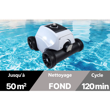 Robot piscine Fond ROBOTCLEAN ACCU POOL 