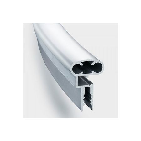 Rails supérieurs Combi Aluminium pour piscine acier de 6.0 m