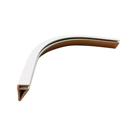 Angle fixation hung PVC 33 mm