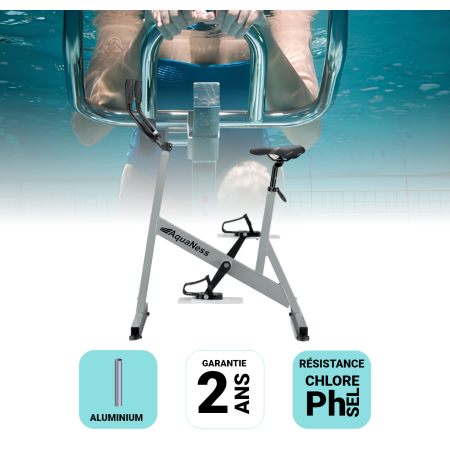 Aquabike V1 Gris Aluminium