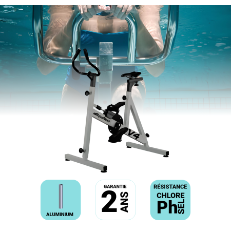 Aquabike V4 Gris Aluminium