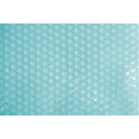 Bâche à bulles 400μ Transparente pour piscine octogonale allongée 610x400cm