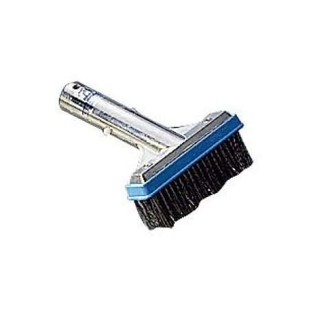 Brosse fond anti algues inox pour piscine 