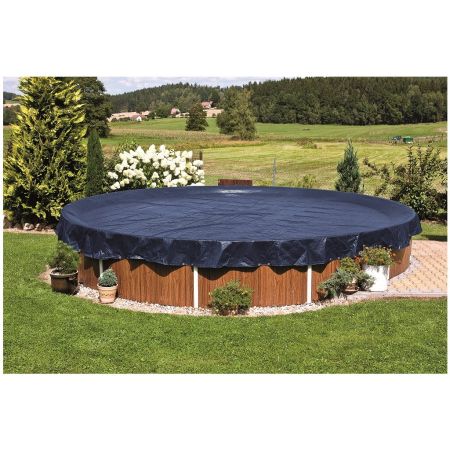 Bâche hiver pour piscine ronde de ⌀ 4.6 m - 95 g/m2