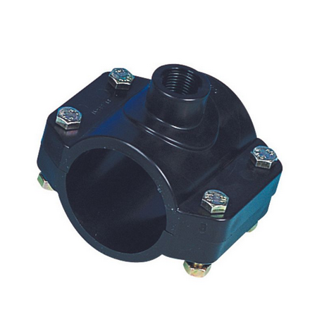 Collier de prise en charge ⌀50mm 1/2 pour une Pompe doseuse