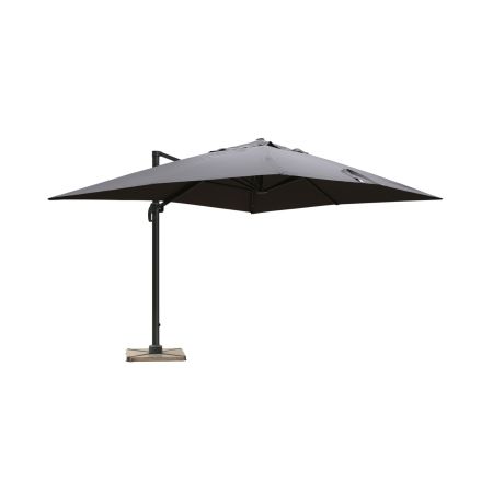 Parasol déporté 3 x 4 Gris Upf 50+ Rana