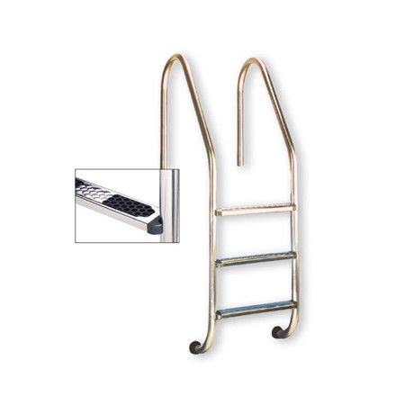 Echelle 3 marches inox AISI 304