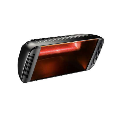 Chauffage etanche IRC HELIOSA Hi Design 66 black 2000W