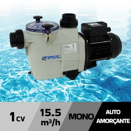 Pompe de filtration KS 15.4 m³/h 1 cv mono Ø 50