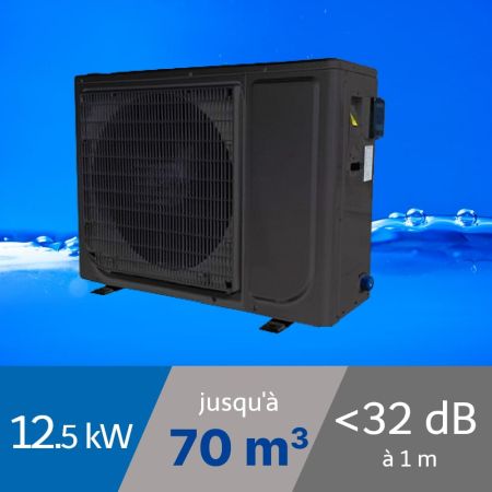 Pompe à chaleur NE 12.5 kW pour piscine de 70m3