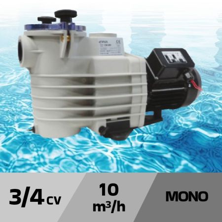 Pompe de filtration ONDINA 10 m3/h 3/4 CV Mono