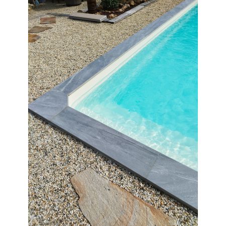 Lot de Margelles pour piscine à coque RHONE 50