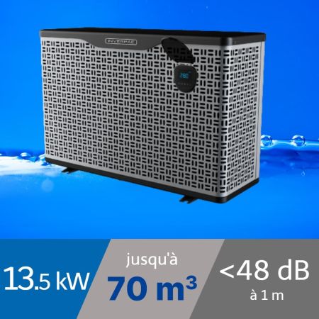 Pompe à chaleur Platinium Boost 13.5 kW pour piscine de 20-70m3