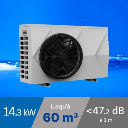 Pompe à chaleur Power Loop 14.3 kW pour piscine de 30-60m3