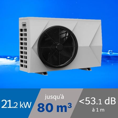 Pompe à chaleur Power Loop 21.2 kW pour piscine de 40-80m3