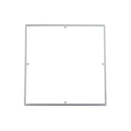 Réhausse enjoliveur carre design renovation blanc