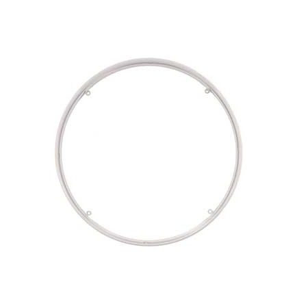 Réhausse enjoliveur rond design renovation blanc