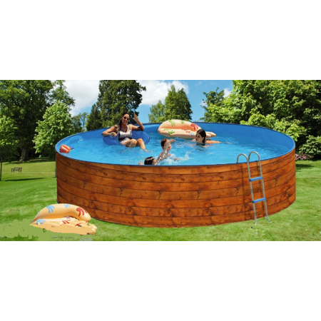 Piscine Ronde ETNICA Acier 350cm x H 120cm 