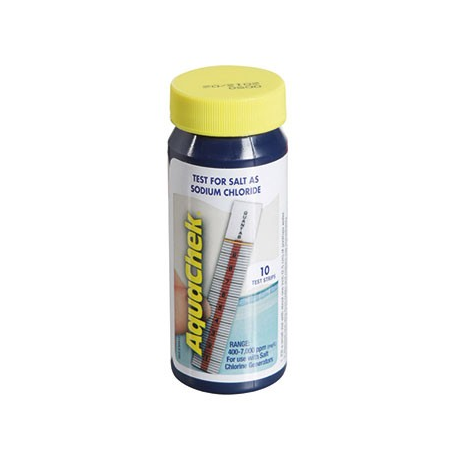 Bandelettes Aquacheck test sel (tube de 10)