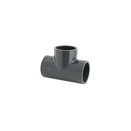 Raccord PVC Té 90° 400 mm PN 10 femelle à coller 