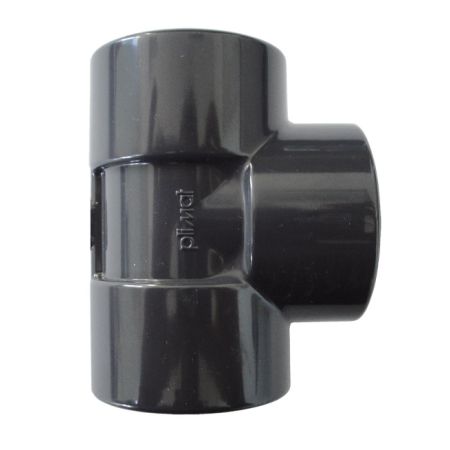 Raccord PVC Té 90° 1’’1/2 PN 10 femelle à visser