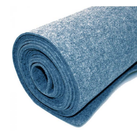 Thibaude bleue 350 gr/m&sup2; &eacute;paisseur 4,5 mm rlx de 50 x 2 m