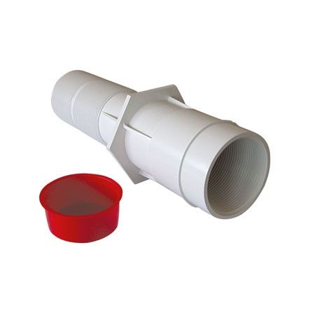 Traversée de paroi COFIES pour buses et prises balai béton