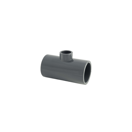Raccord PVC Té 90° 63x32 mm PN 16 femelle à coller