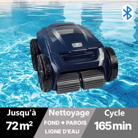 Robot de Piscine Zodiac ALPHA iQ PRO Fond / paroi / ligne d'eau RA 6500 iQ