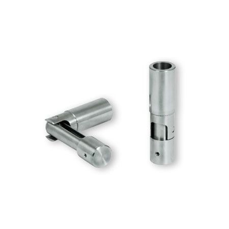 Paire d'articulations pour échelle avec ancrage existant