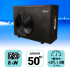 Pompe à chaleur Inverter 8 kW pour piscine 40-50m3