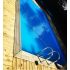 Piscine bois UBBINK LINEA 800x500x140cm Liner Bleu