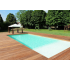 Piscine Bois Supreme Rectangulaire avec Plage Immergée + Escalier 1220x520x145cm