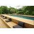 Piscine Bois Diana Rectangulaire avec Escalier d'Angle 820x420x145cm