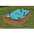 Piscine composite Zodiac AZTECK rectangle 7,30 x 4,00 x 1,40 m 