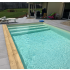 Piscine Bois Luxe Rectangulaire avec Escalier 620x420x130cm
