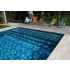 Piscine Bois Diana Rectangulaire avec Plage Immergée + Escalier 820x420x145cm Pierre de Bali