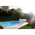 Piscine Bois Luxe Rectangulaire avec Escalier droit 520x320x131cm