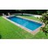 Piscine Bois Supreme Rectangulaire avec Escalier 1220x520x145cm