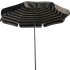 Parasol VENEZIA Duplex 200/8 cm Vert et Blanc