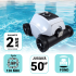 Robot piscine Fond ROBOTCLEAN ACCU POOL Sans Fil