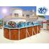 Piscine Allongée ETNICA Acier Aspect Bois 550cm x 366cm x H 120cm